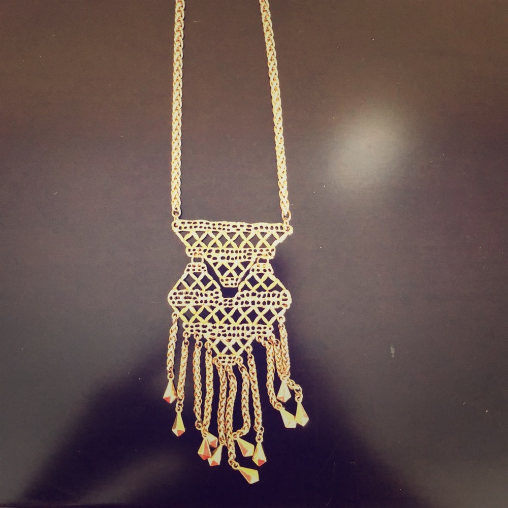 Gold Stella & Dot Necklace